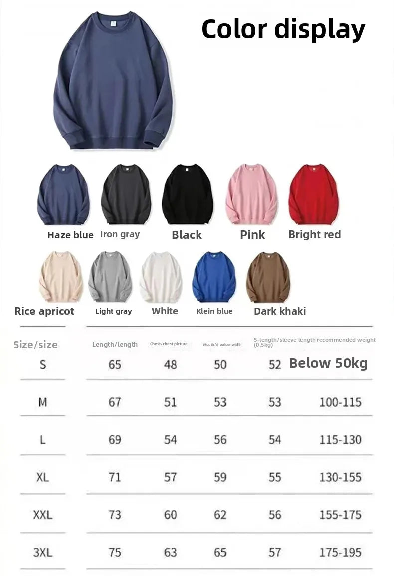 Rest Day | Thick Fleece Cotton Oversized Sweatshirt