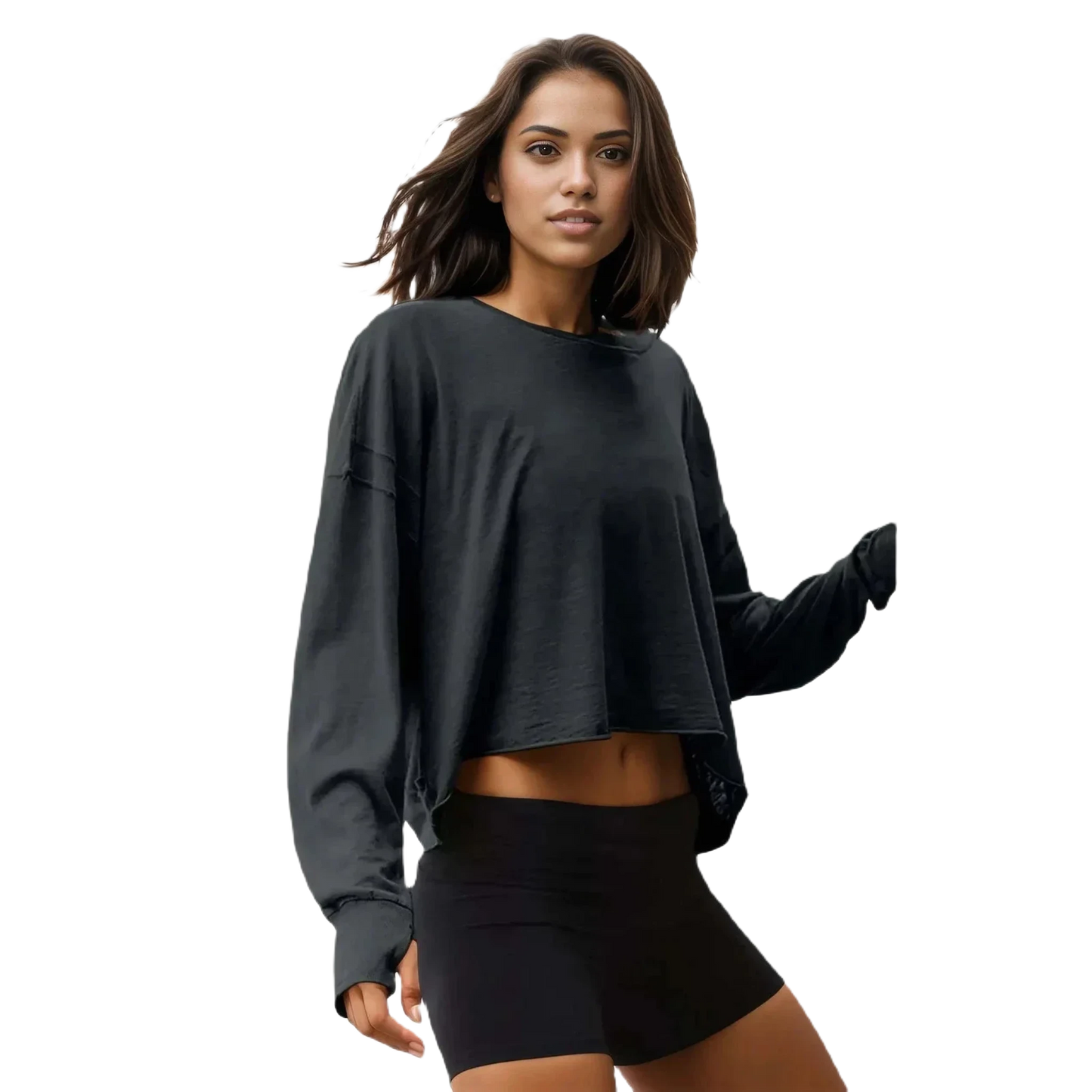 Acorn Thee Back Long Sleeve Active Top