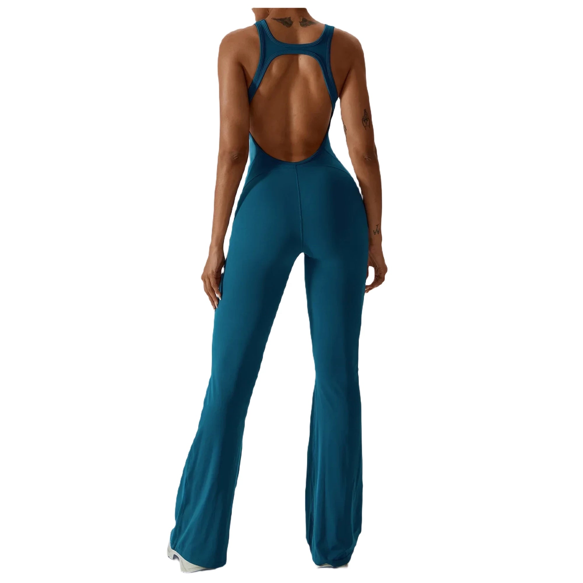 Bringing Sexy Back | Flare Yoga Jumpsuit Activewear