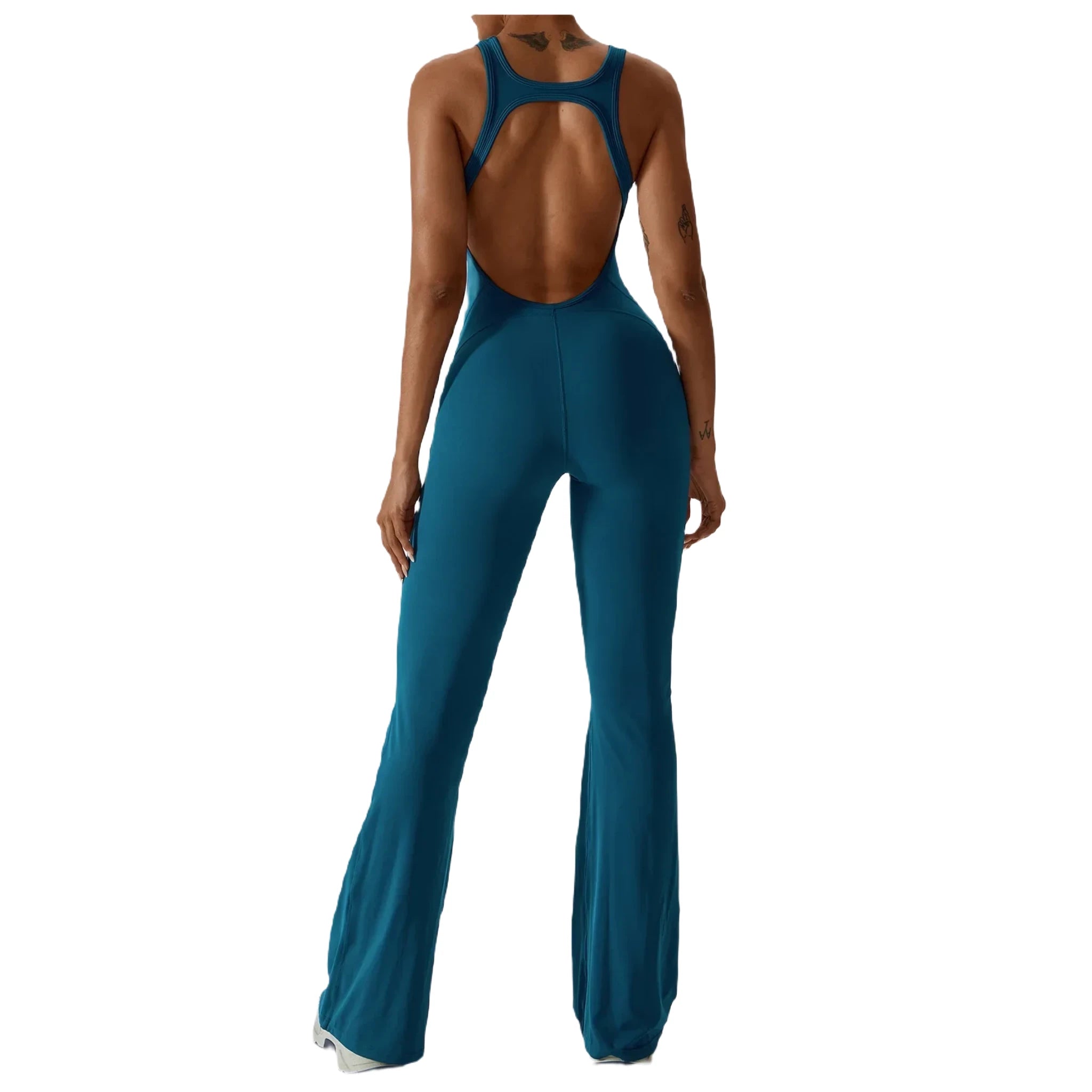Bringing Sexy Back | Flare Yoga Jumpsuit Activewear