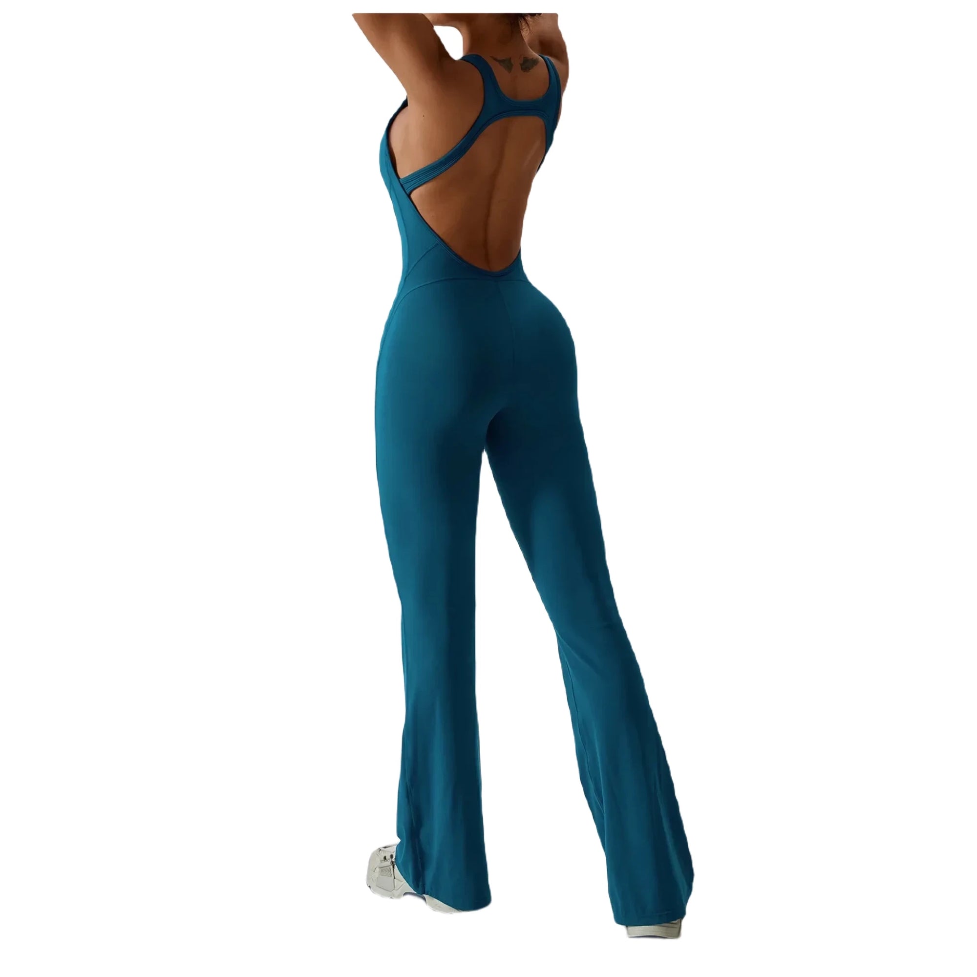 Bringing Sexy Back | Flare Yoga Jumpsuit Activewear