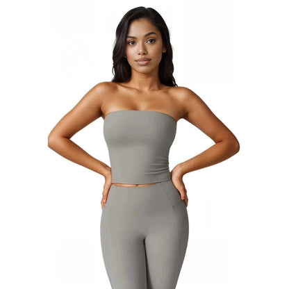 Curve Kicker Flared Two-Piece Set