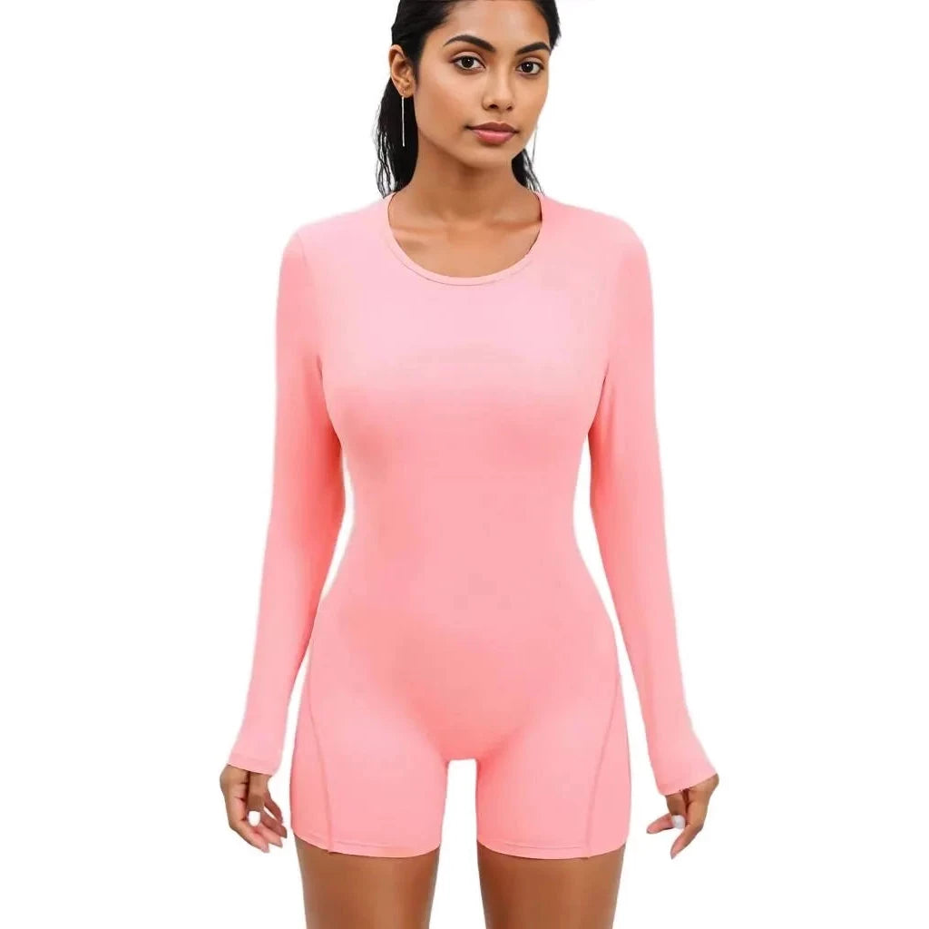Power Pounce Backless Romper