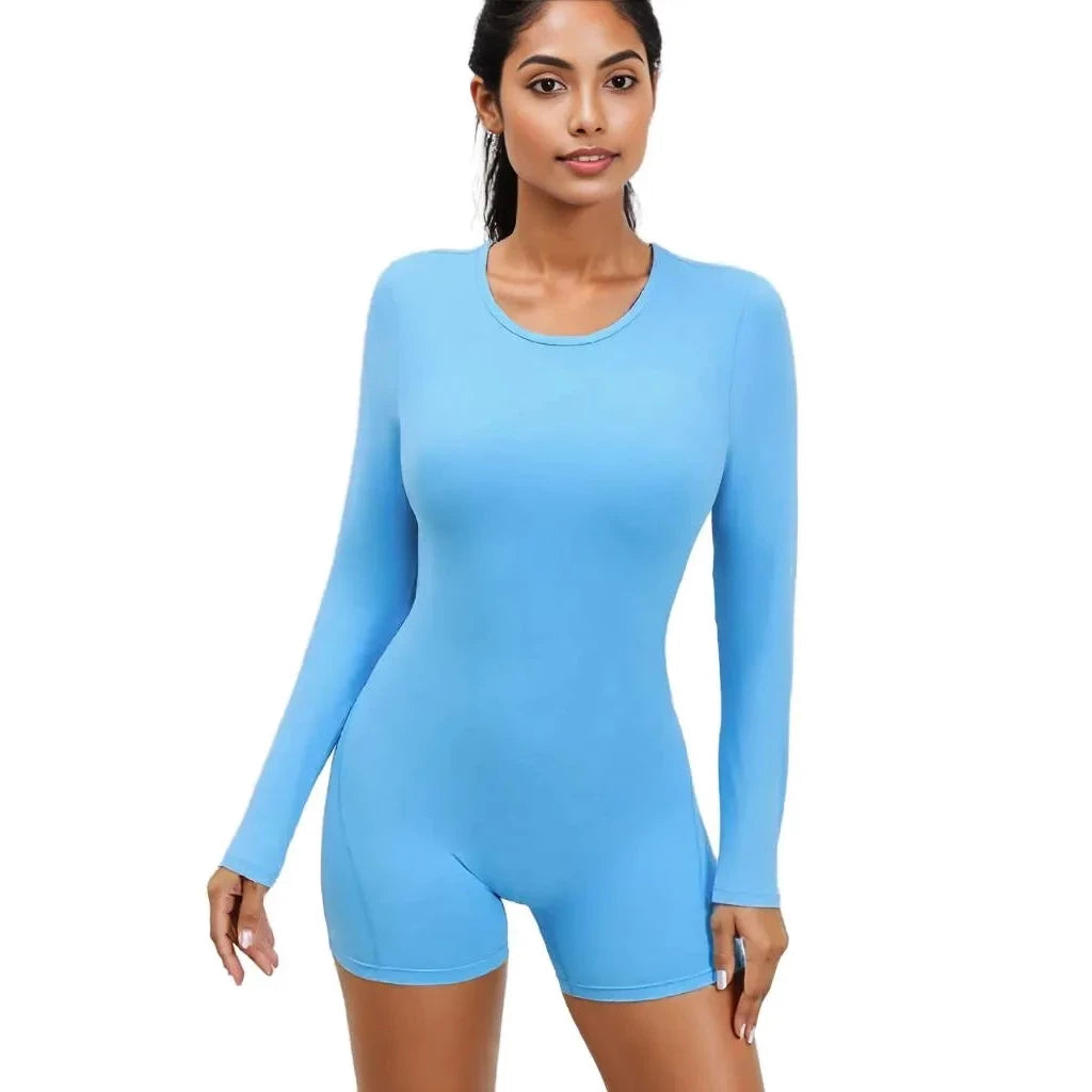 Power Pounce Backless Romper