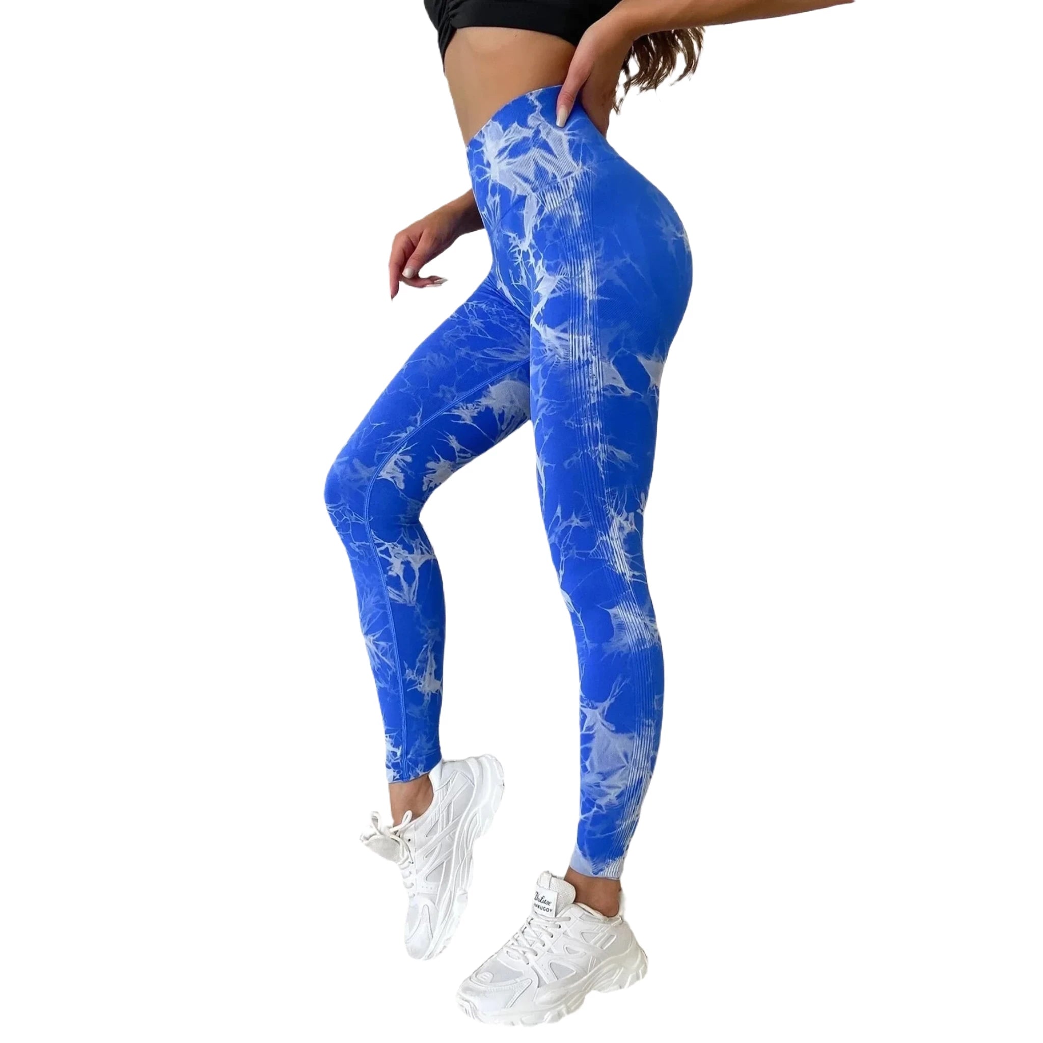 Galaxy Wonderland Tie-Dye Active Leggings