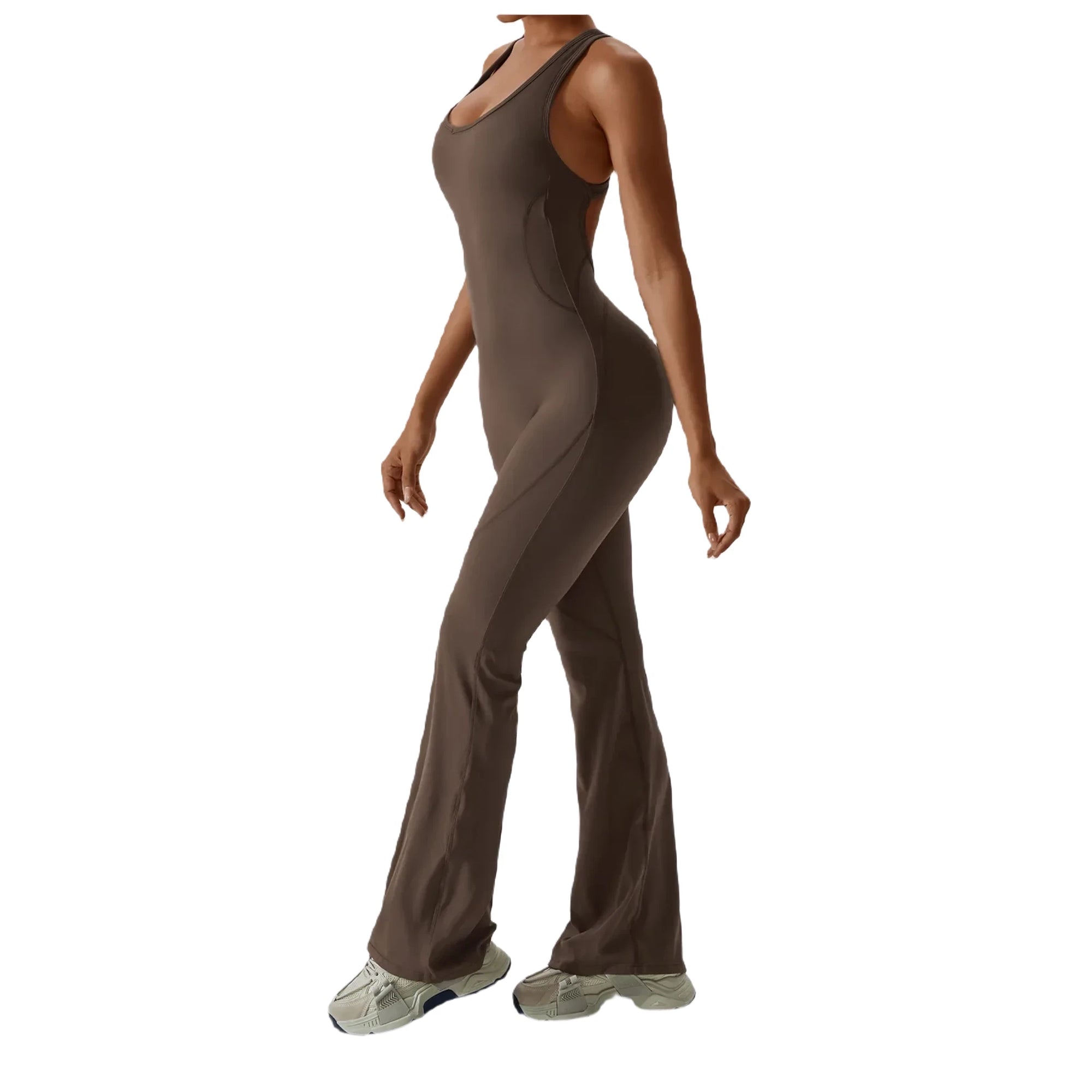 Bringing Sexy Back | Flare Yoga Jumpsuit Activewear