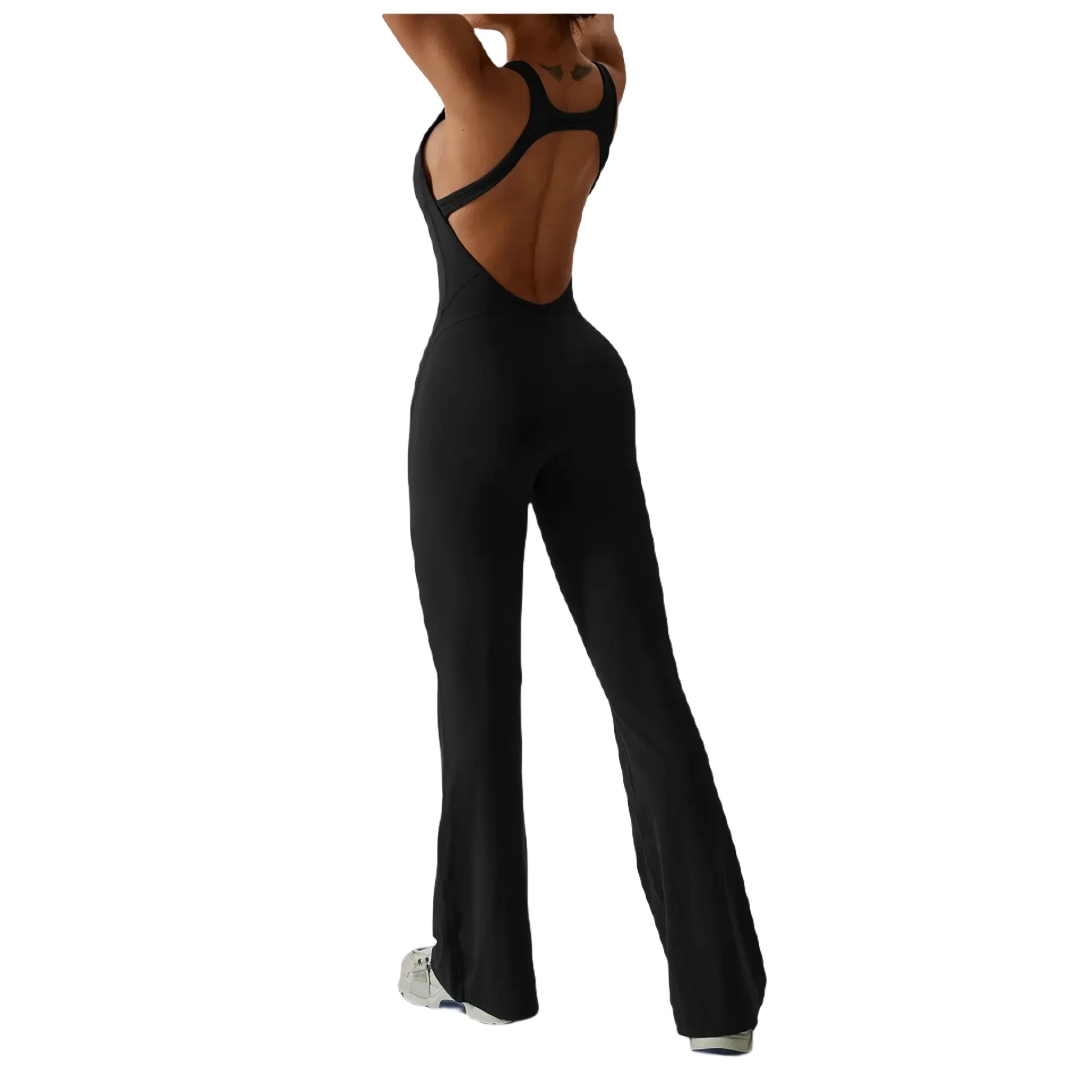 Bringing Sexy Back | Flare Yoga Jumpsuit Activewear