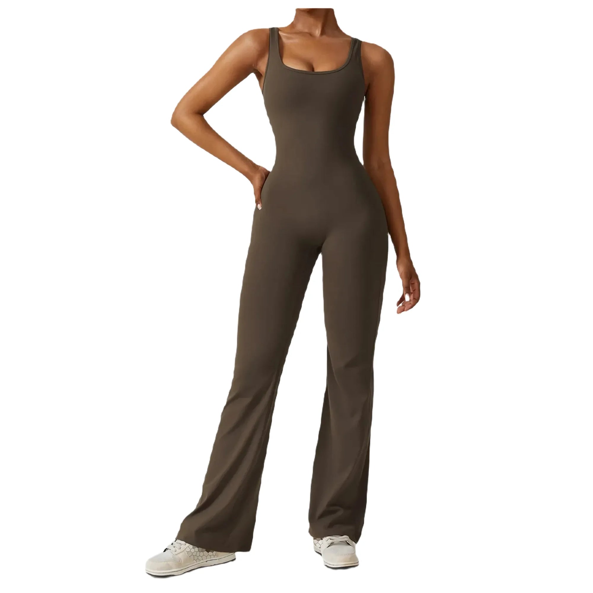 Bringing Sexy Back | Flare Yoga Jumpsuit Activewear