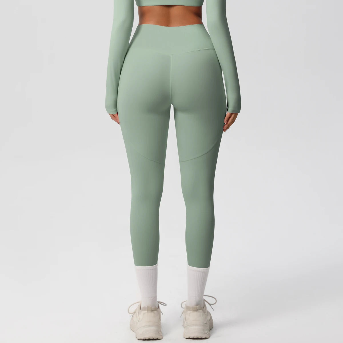 Xooie Fit High Intensity Pocket Leggings in mint green for active wear with a stylish design