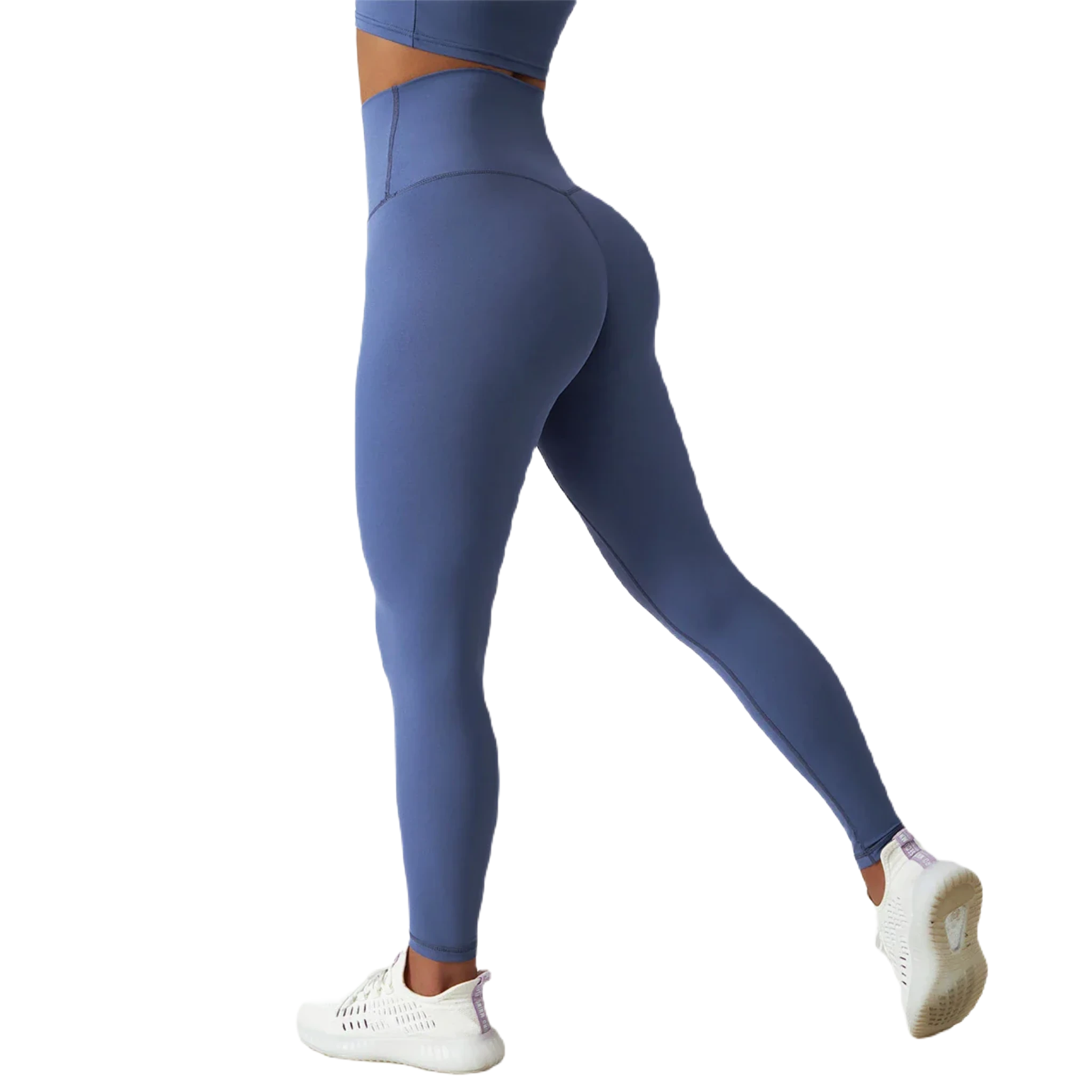 Xooie Fit High Waist Active Leggings in Blue for Comfortable and Stylish Workouts