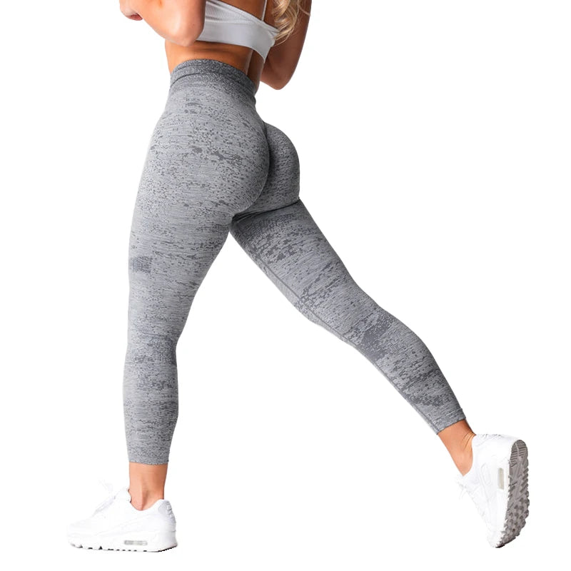 Xooie Fit High Waisted Seamless Leggings in Grey for Comfortable and Stylish Workouts