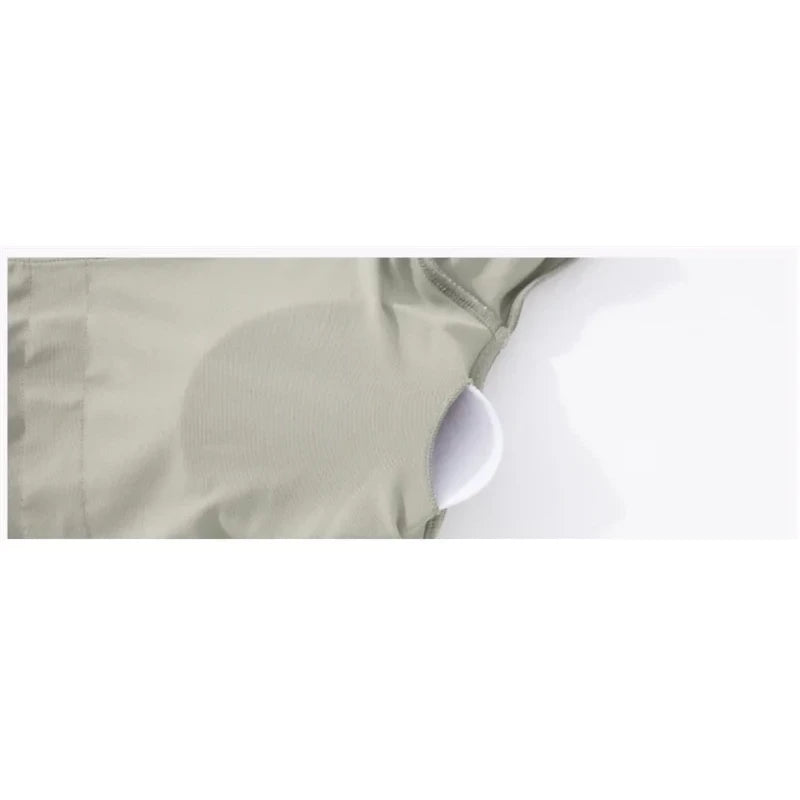 Xooie Fit women's fitted activewear top in light green with breathable fabric for comfort during workouts