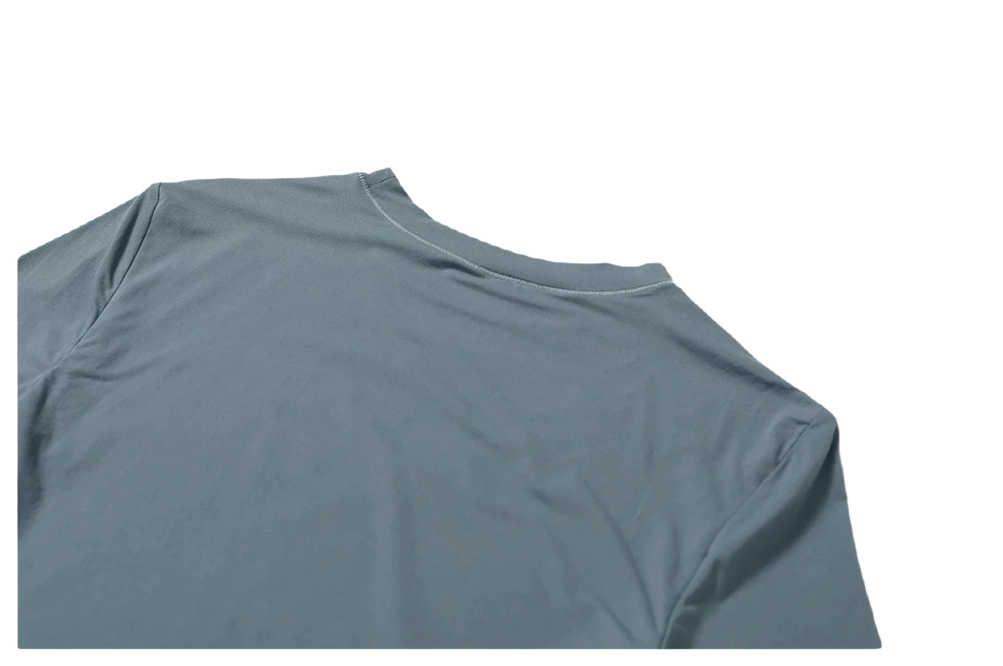 Xooie Fit women's fitted workout top in a soft grey color with a sleek design for comfortable workouts
