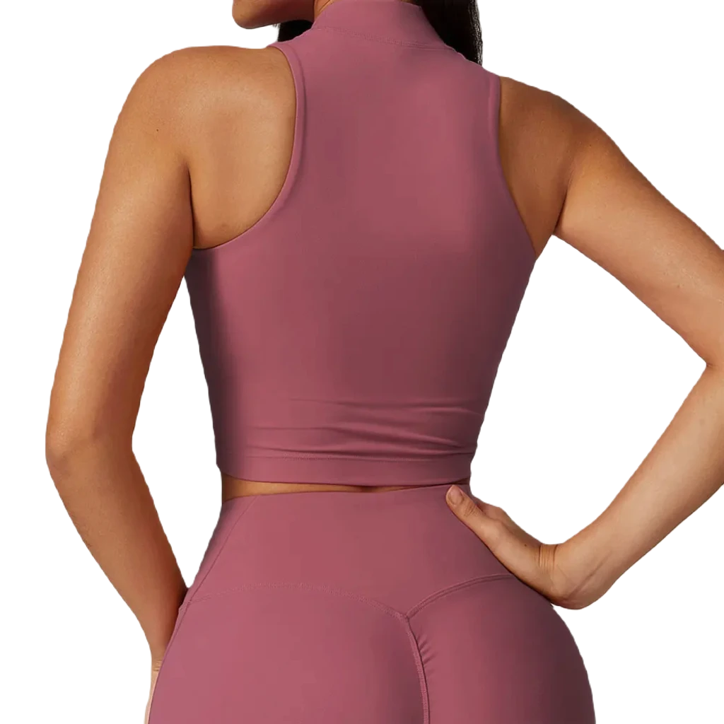 Xooie Fit women's high-performance active top in rose pink for workout enthusiasts
