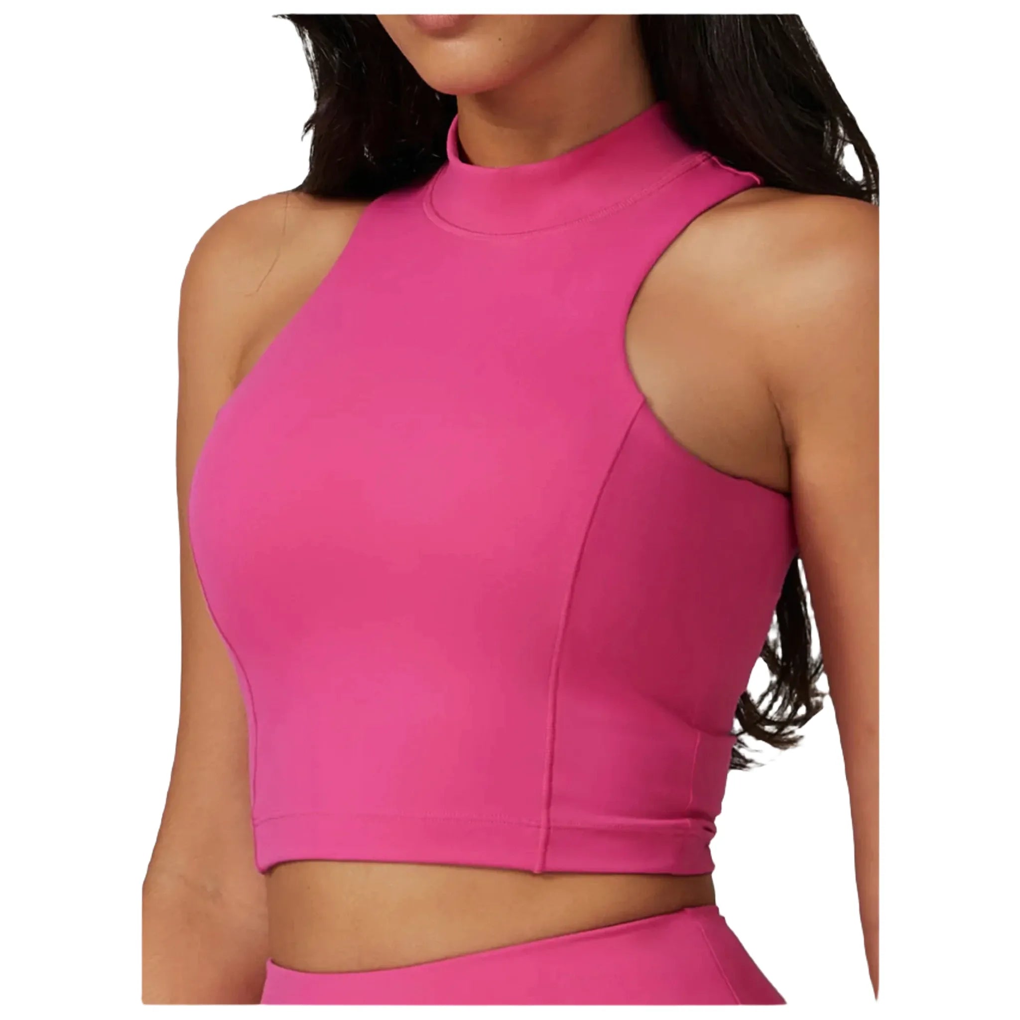 Xooie Fit women's high-performance active top in vibrant pink for workouts and activewear