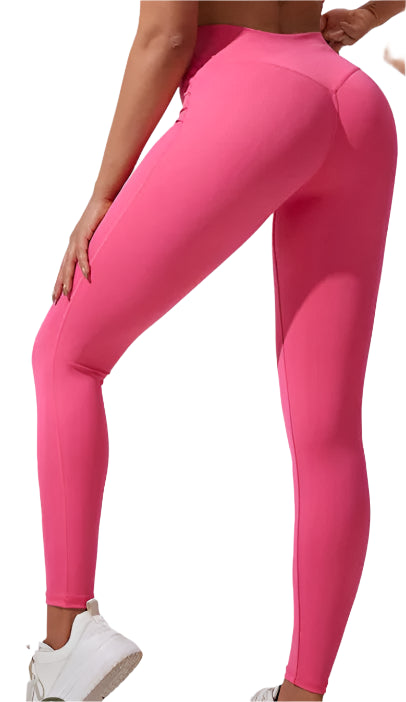 Xooie Fit high performance leggings for women in vibrant pink for active comfort and style
