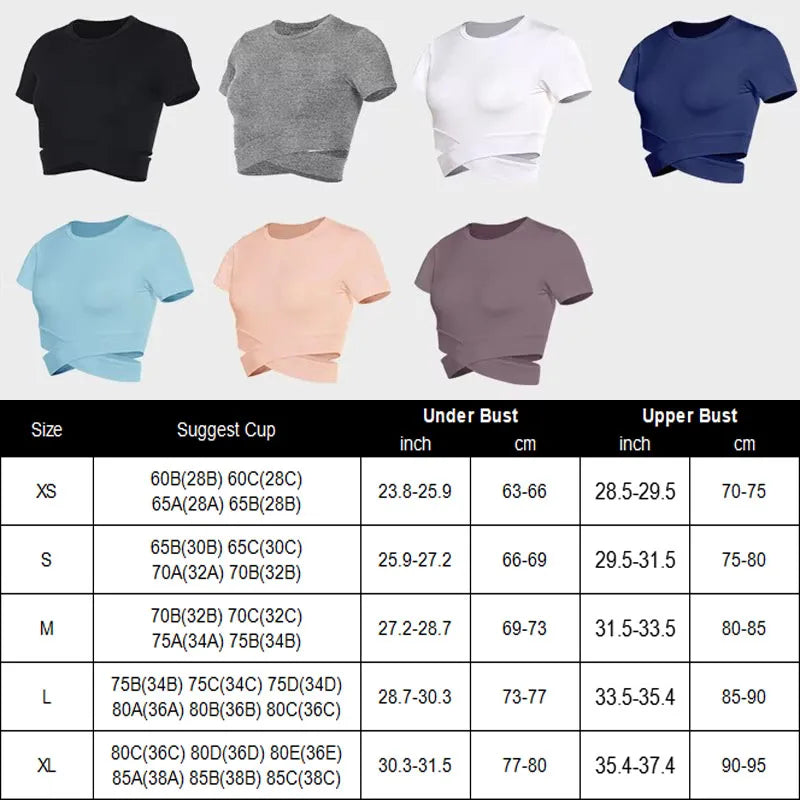 Deadlift Diva | Front Criss-Cross Crop Top
