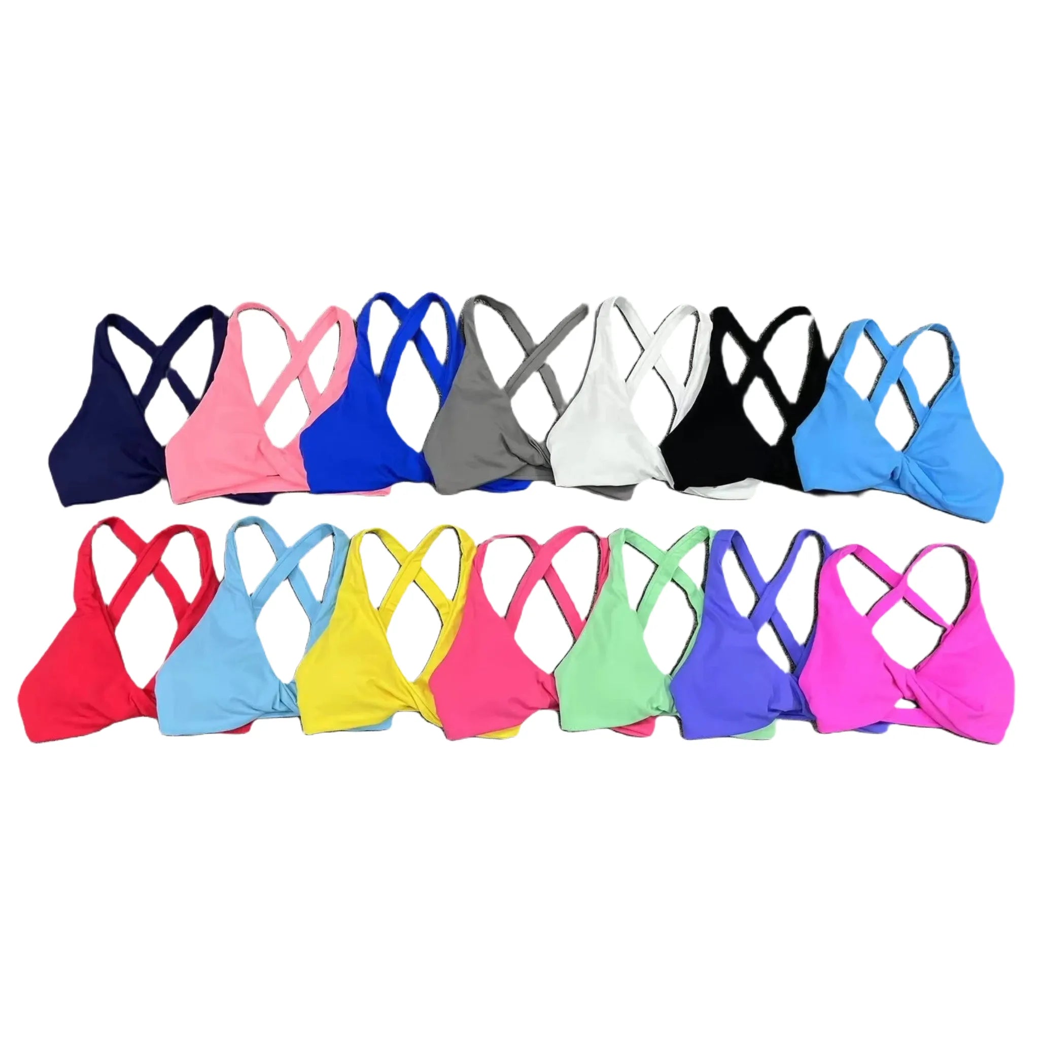 zooie fit twist bras all colors