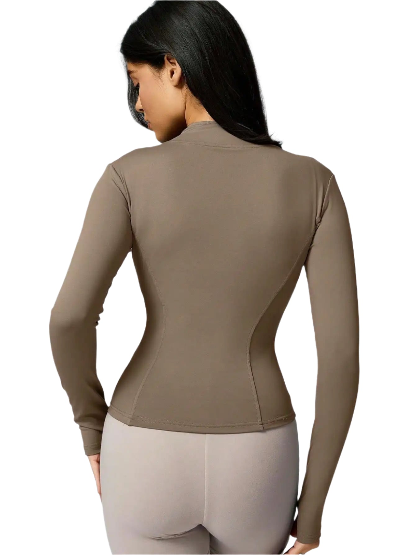 Xooie Fit women's sports jacket zipper with a sleek design and comfortable fit for active wear
