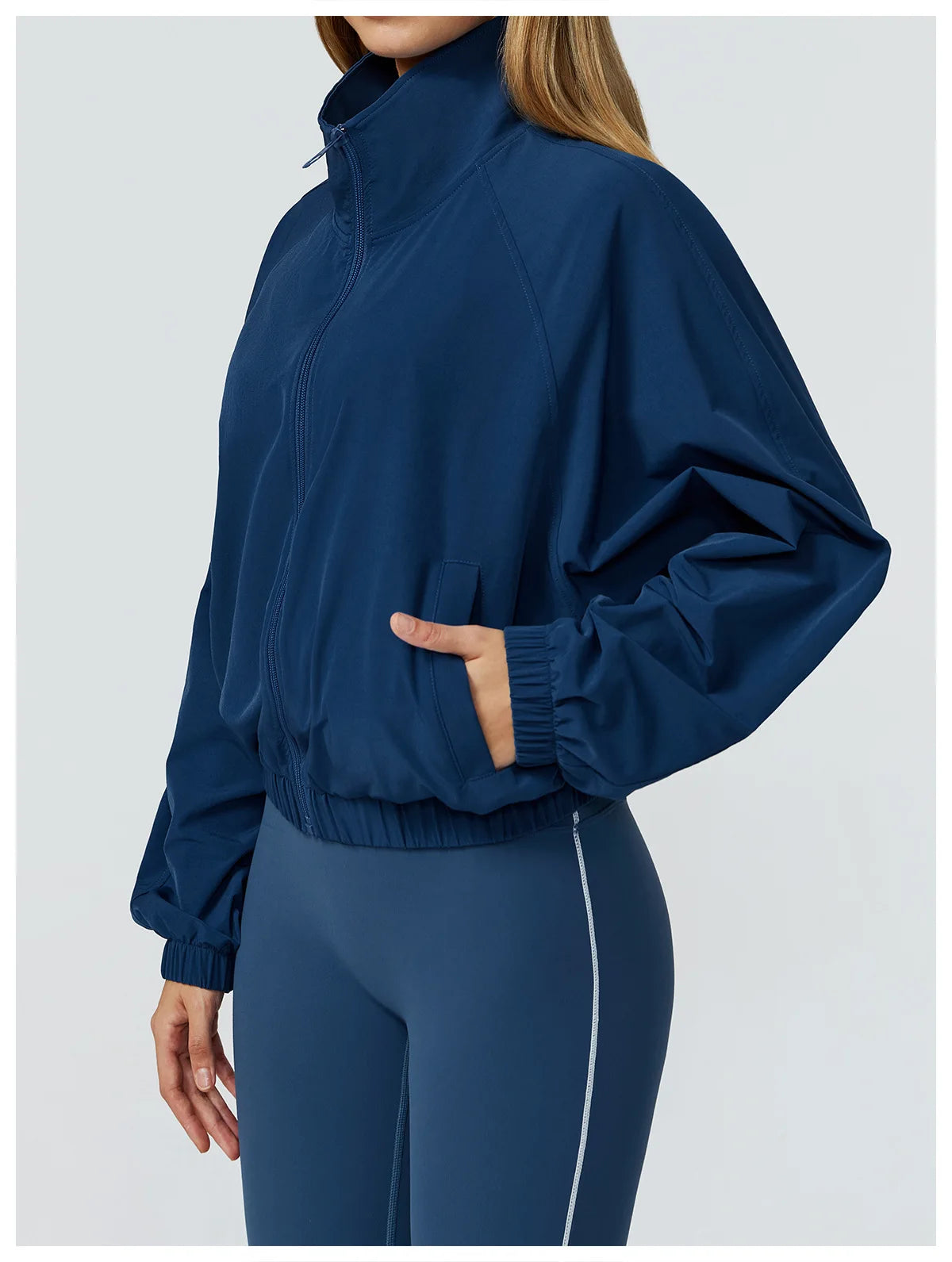 Zip Me Up, Buttercup | Windproof Zipper Fitness Jacket