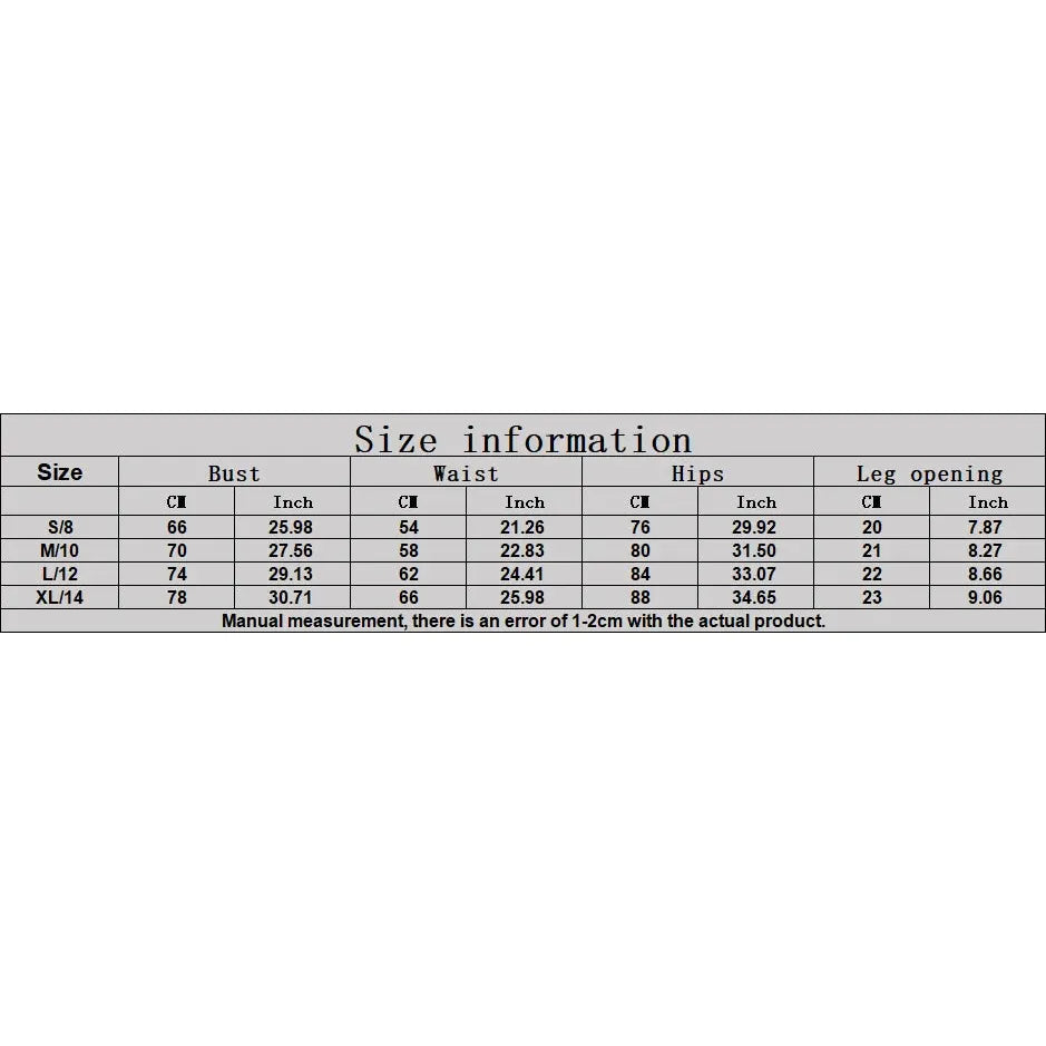 xooie fit workout onesie size guide