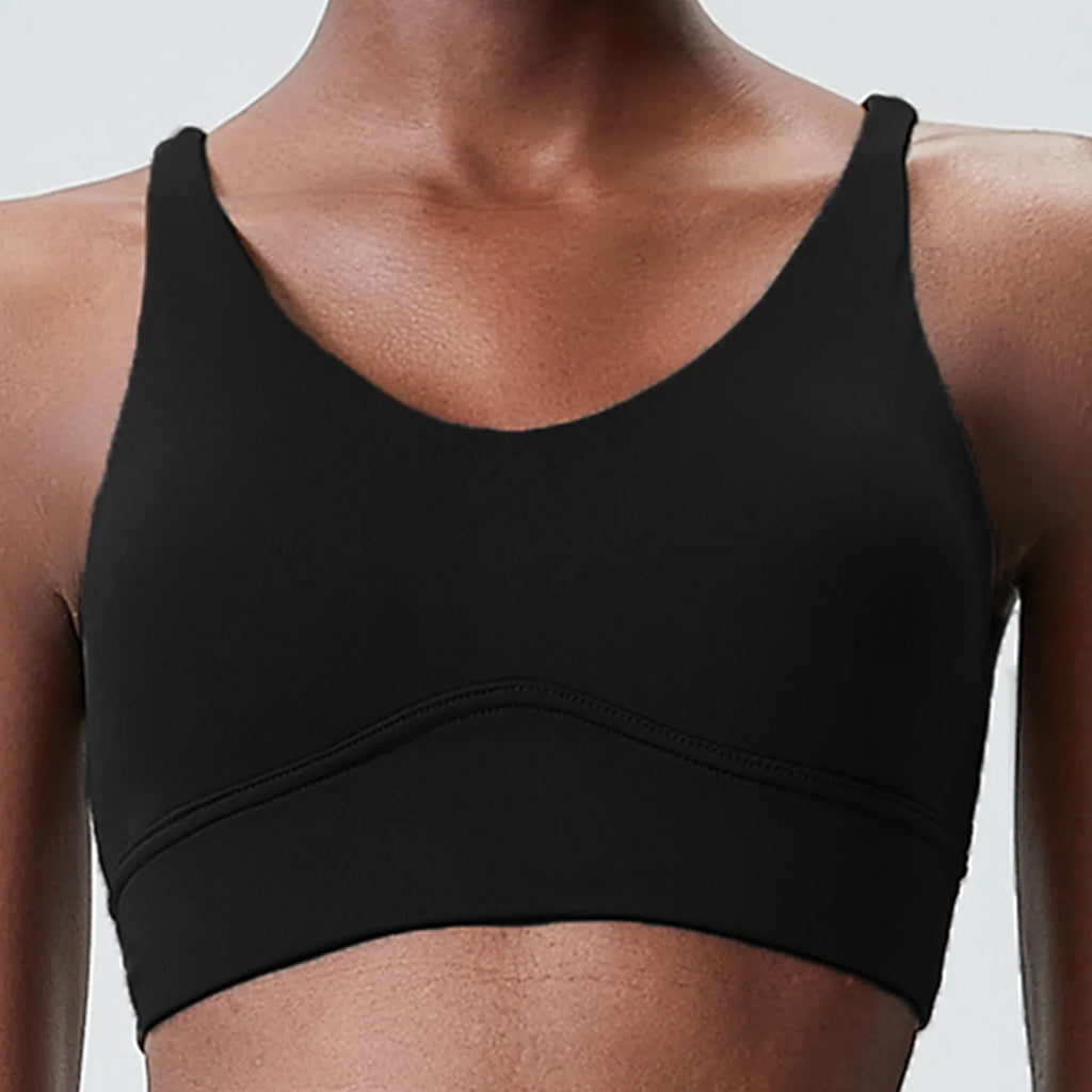 Eyes Up Here | X-Strap Active Bra