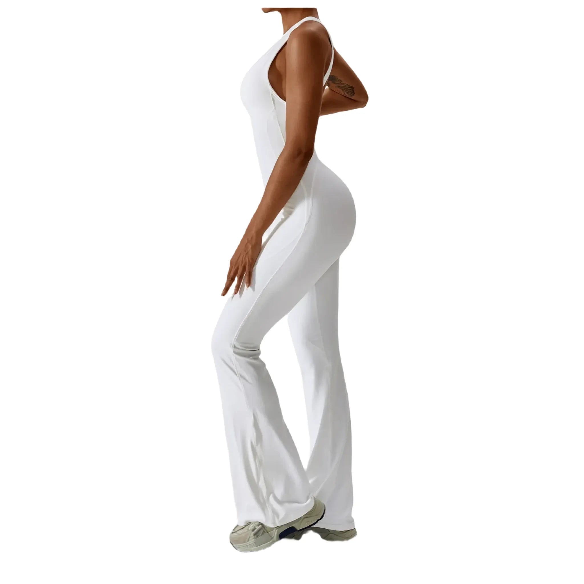 Bringing Sexy Back | Flare Yoga Jumpsuit Activewear