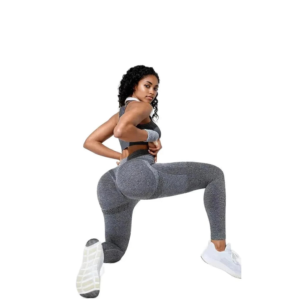 Xooie Fit High-Performance Active Leggings in Gray for Comfortable Workout and Training