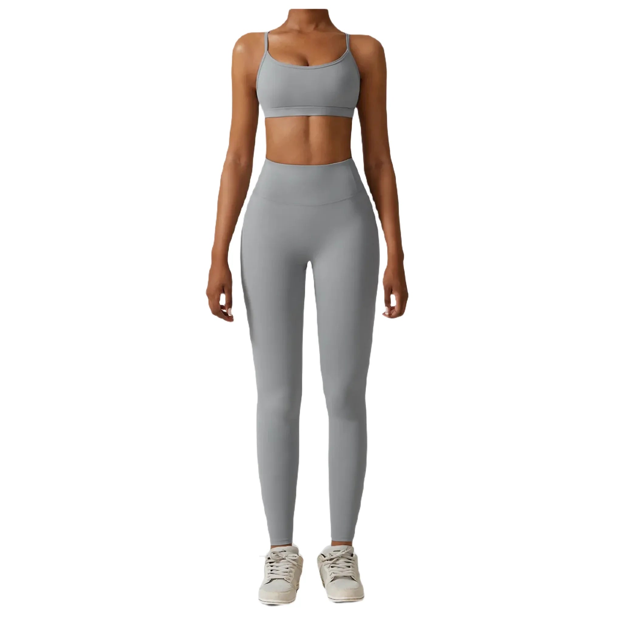 Xooie Fit women's active bra in gray for comfort and support during workouts